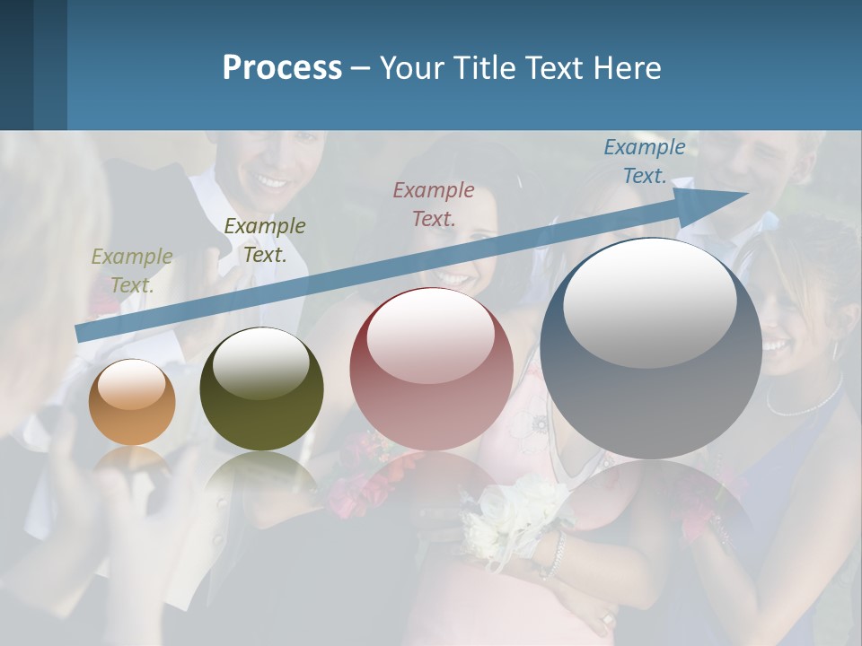 A Group Of People Taking A Picture With A Camera PowerPoint Template