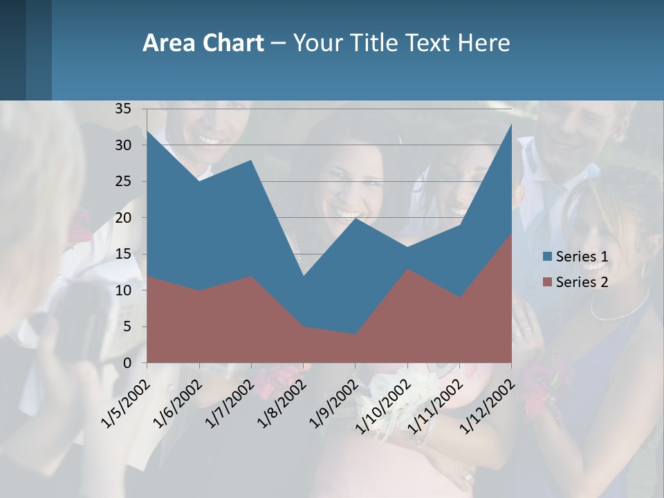 A Group Of People Taking A Picture With A Camera PowerPoint Template