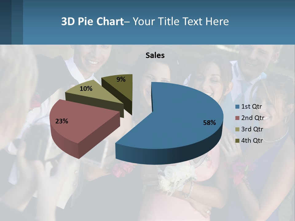 A Group Of People Taking A Picture With A Camera PowerPoint Template