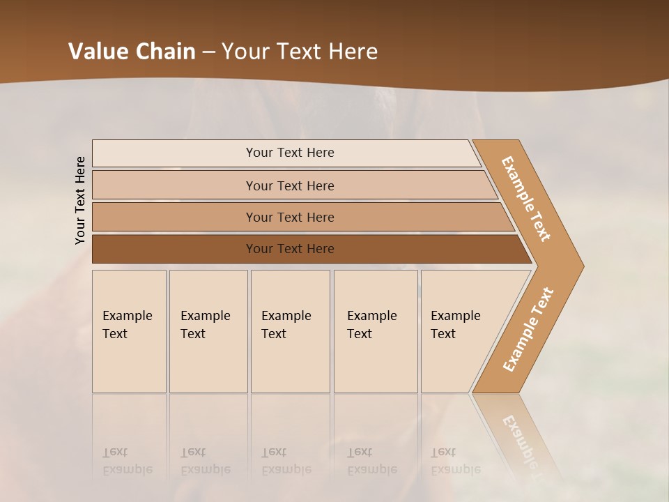 A Brown Dog Sitting On Top Of A Grass Covered Field PowerPoint Template