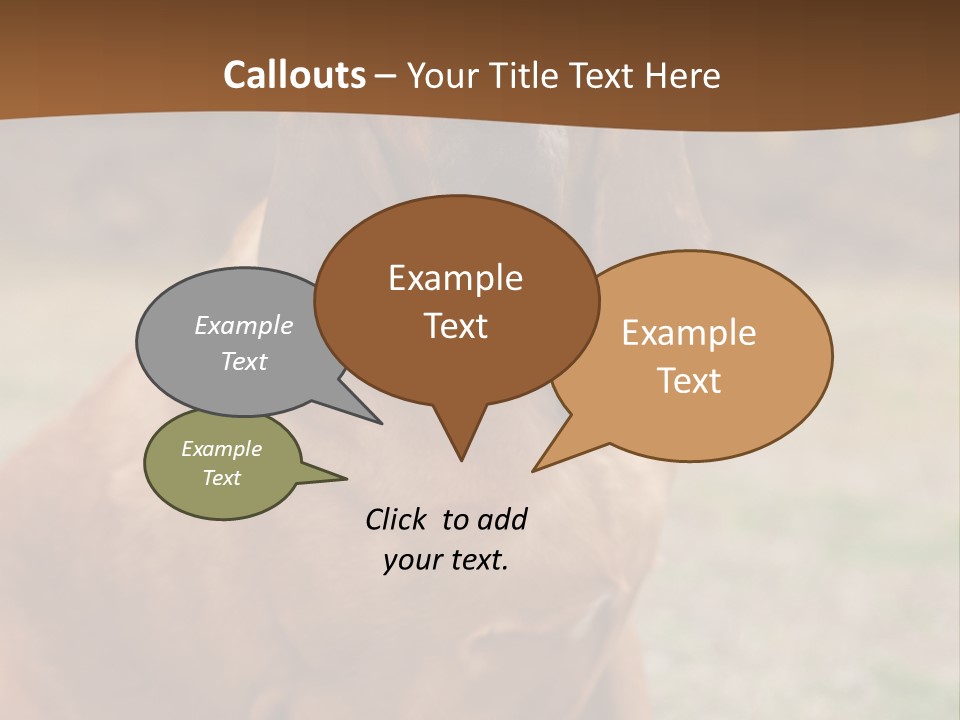A Brown Dog Sitting On Top Of A Grass Covered Field PowerPoint Template