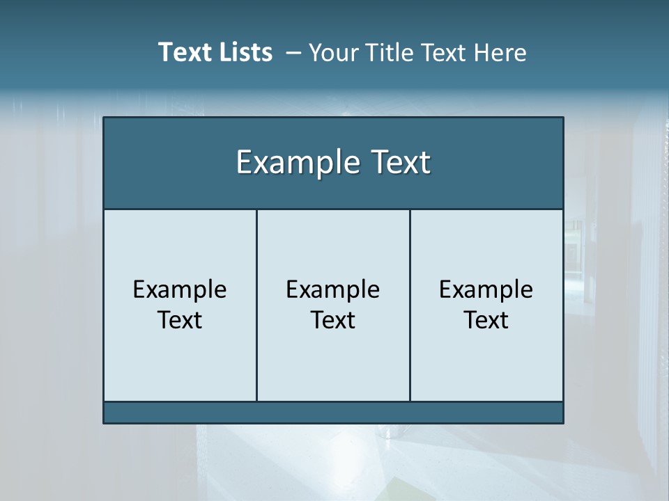 An Empty Storage Room With A Door Open PowerPoint Template
