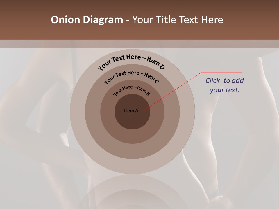 A Woman In Lingerie Posing With Her Hands On Her Hips PowerPoint Template