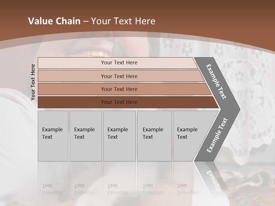 A Woman Is Holding A Cat In Her Arms PowerPoint Template