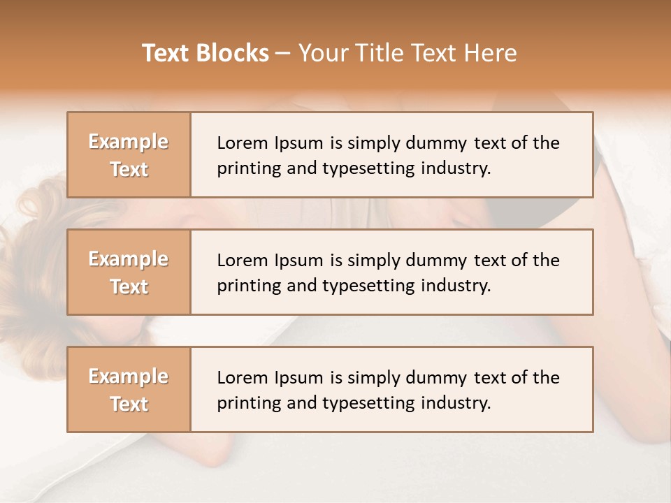 A Woman Laying On A Bed With Her Stomach Exposed PowerPoint Template