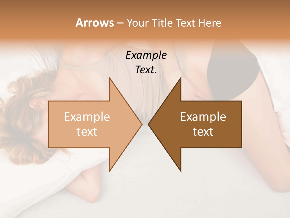 A Woman Laying On A Bed With Her Stomach Exposed PowerPoint Template