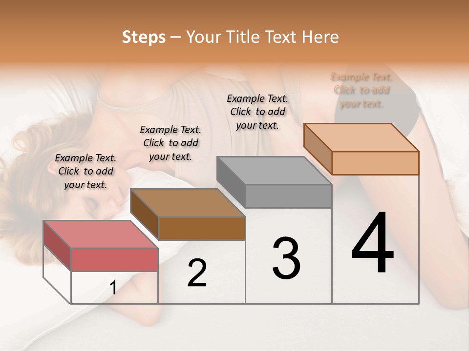 A Woman Laying On A Bed With Her Stomach Exposed PowerPoint Template