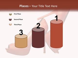 A Pair Of High Heeled Shoes With A High Heel PowerPoint Template