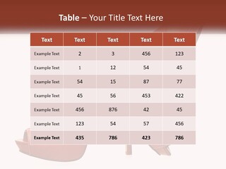 A Pair Of High Heeled Shoes With A High Heel PowerPoint Template