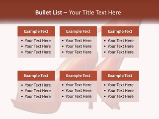 A Pair Of High Heeled Shoes With A High Heel PowerPoint Template