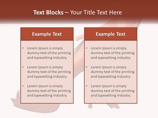 A Pair Of High Heeled Shoes With A High Heel PowerPoint Template