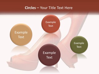 A Pair Of High Heeled Shoes With A High Heel PowerPoint Template