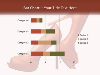 A Pair Of High Heeled Shoes With A High Heel PowerPoint Template