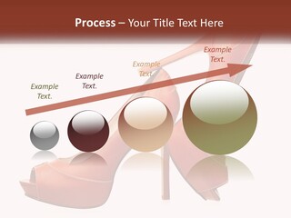 A Pair Of High Heeled Shoes With A High Heel PowerPoint Template