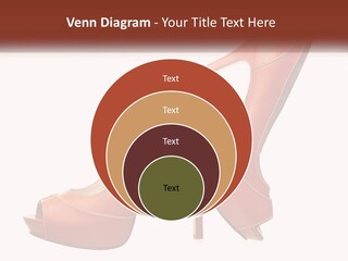 A Pair Of High Heeled Shoes With A High Heel PowerPoint Template