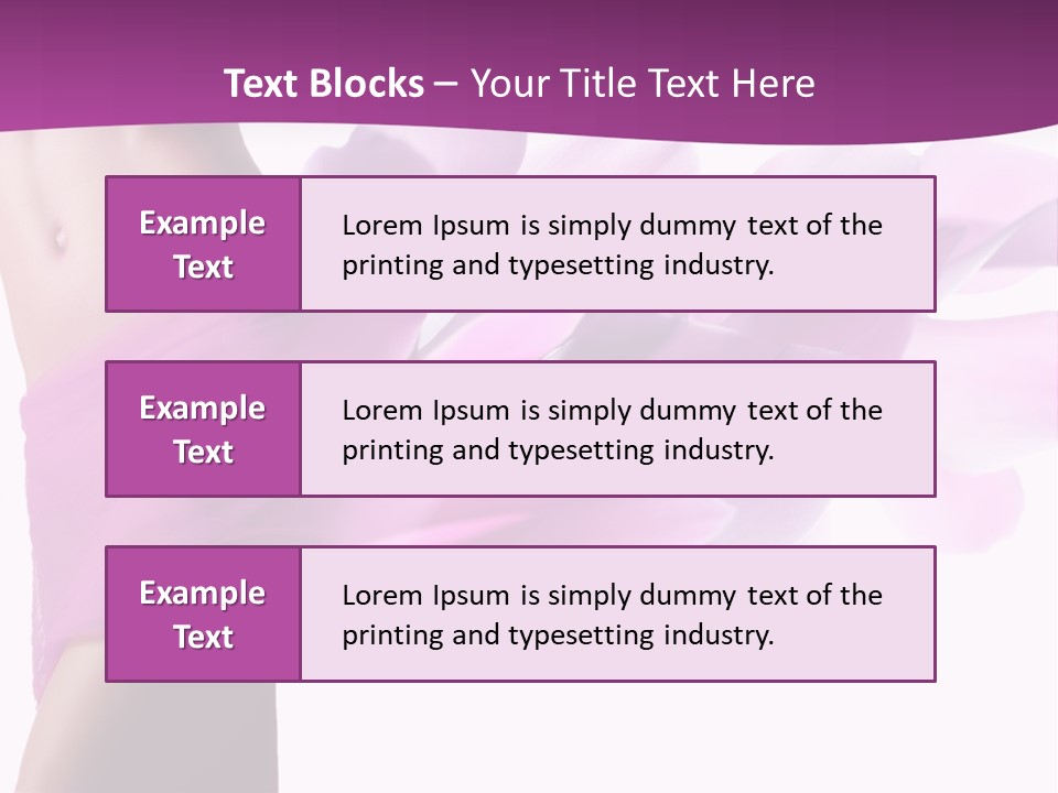 A Woman In A Pink Dress Holding A Flower Powerpoint Presentation PowerPoint Template