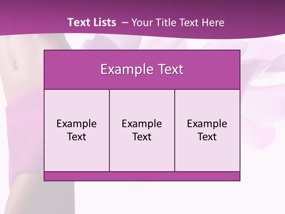 A Woman In A Pink Dress Holding A Flower Powerpoint Presentation PowerPoint Template