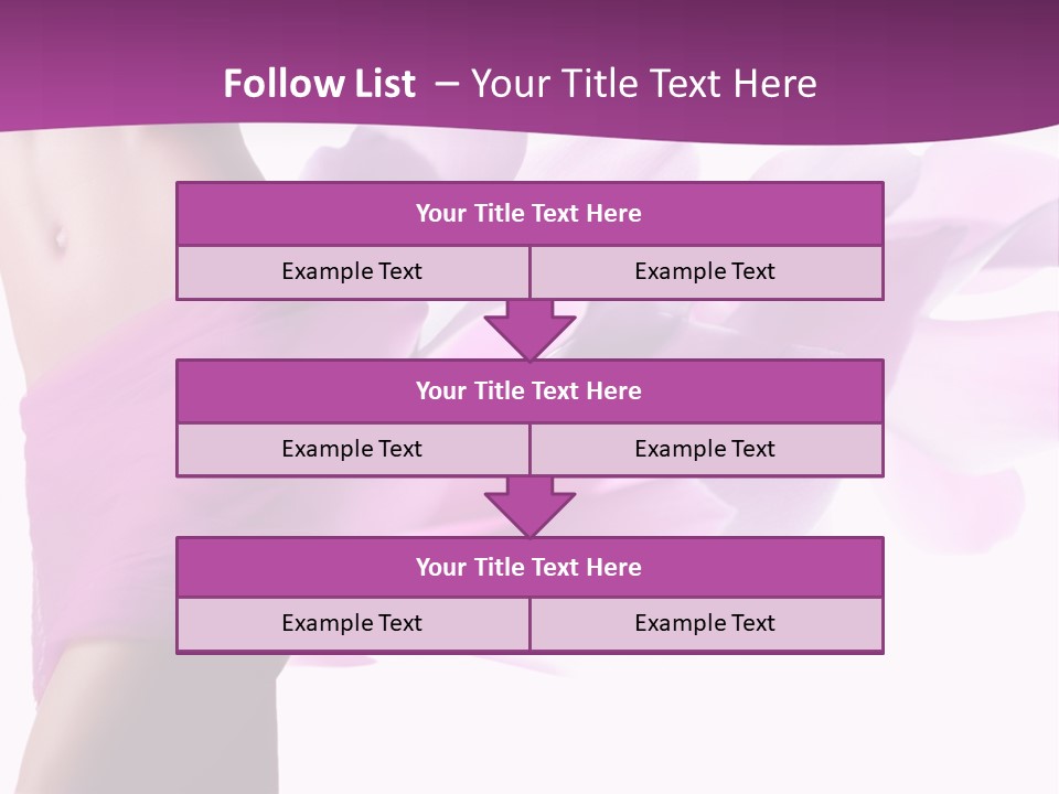 A Woman In A Pink Dress Holding A Flower Powerpoint Presentation PowerPoint Template