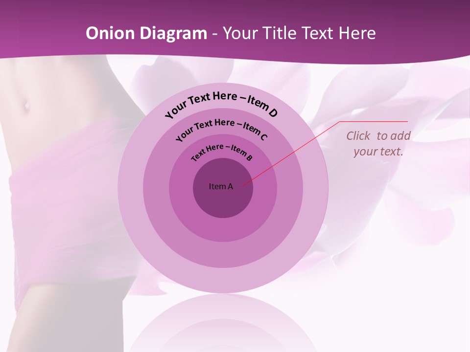 A Woman In A Pink Dress Holding A Flower Powerpoint Presentation PowerPoint Template