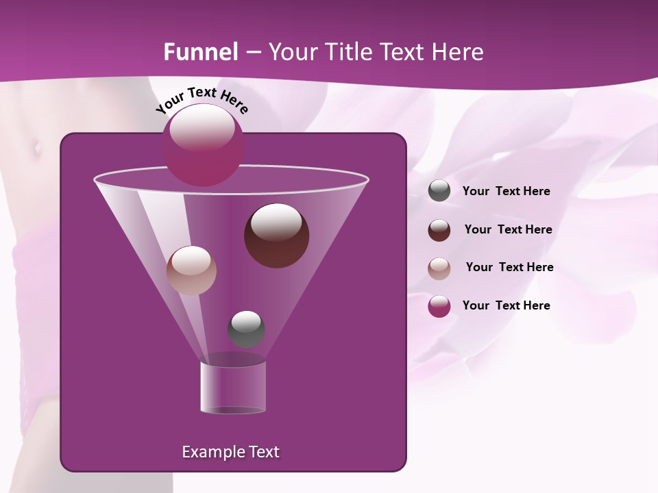 A Woman In A Pink Dress Holding A Flower Powerpoint Presentation PowerPoint Template