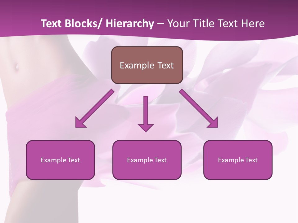 A Woman In A Pink Dress Holding A Flower Powerpoint Presentation PowerPoint Template