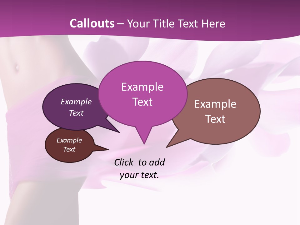 A Woman In A Pink Dress Holding A Flower Powerpoint Presentation PowerPoint Template