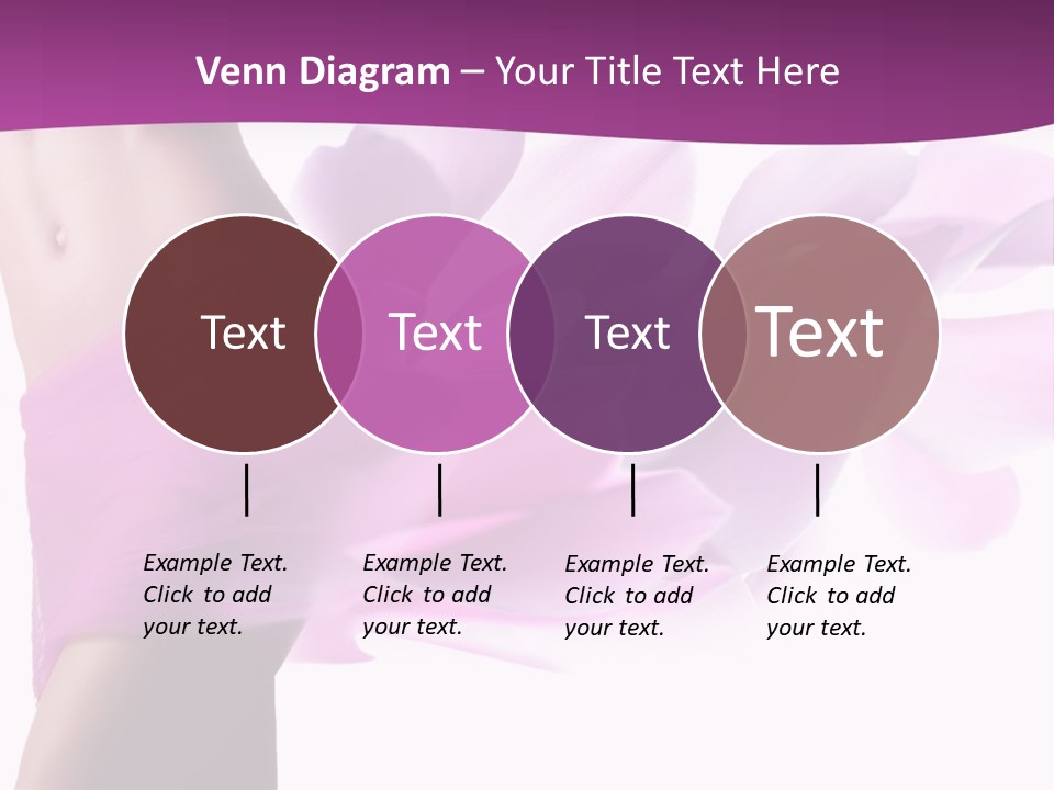 A Woman In A Pink Dress Holding A Flower Powerpoint Presentation PowerPoint Template