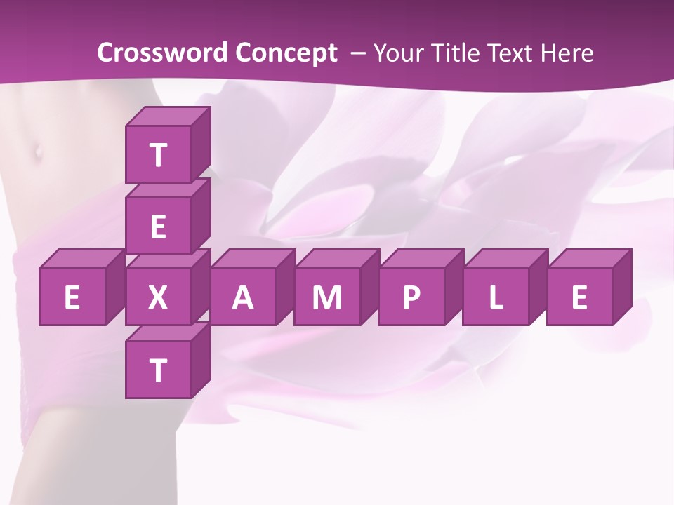 A Woman In A Pink Dress Holding A Flower Powerpoint Presentation PowerPoint Template