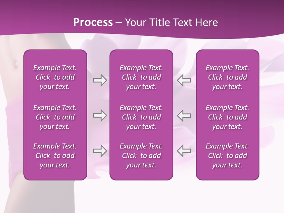 A Woman In A Pink Dress Holding A Flower Powerpoint Presentation PowerPoint Template