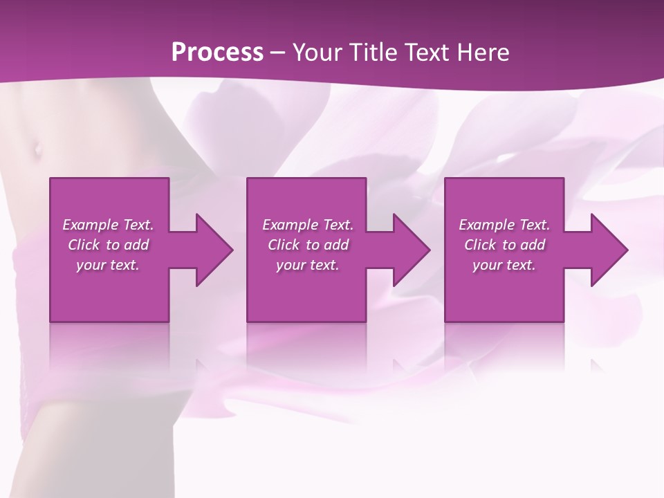 A Woman In A Pink Dress Holding A Flower Powerpoint Presentation PowerPoint Template