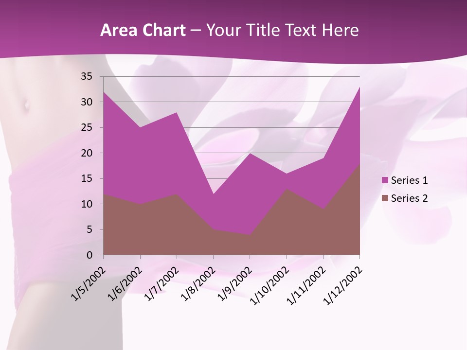 A Woman In A Pink Dress Holding A Flower Powerpoint Presentation PowerPoint Template