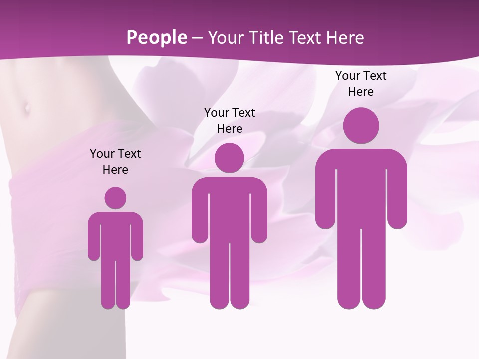 A Woman In A Pink Dress Holding A Flower Powerpoint Presentation PowerPoint Template