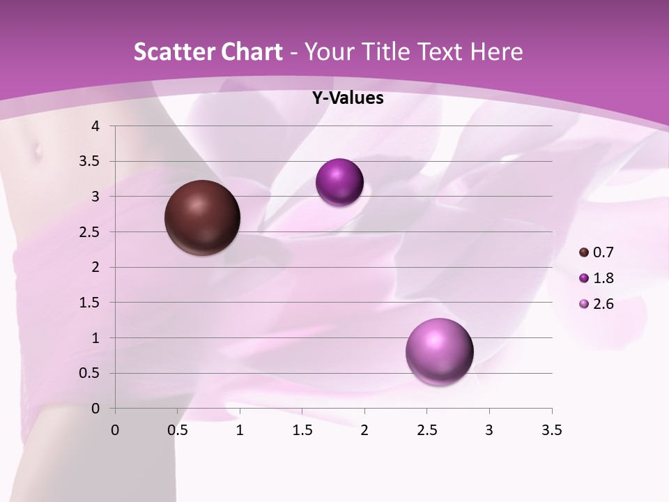 A Woman In A Pink Dress Holding A Flower Powerpoint Presentation PowerPoint Template