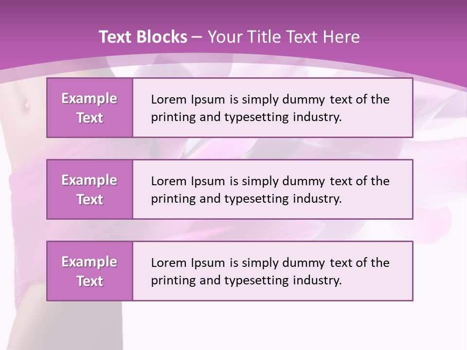 A Woman In A Pink Dress Holding A Flower Powerpoint Presentation PowerPoint Template