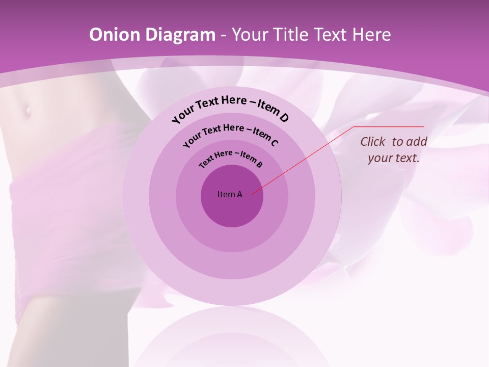 A Woman In A Pink Dress Holding A Flower Powerpoint Presentation PowerPoint Template