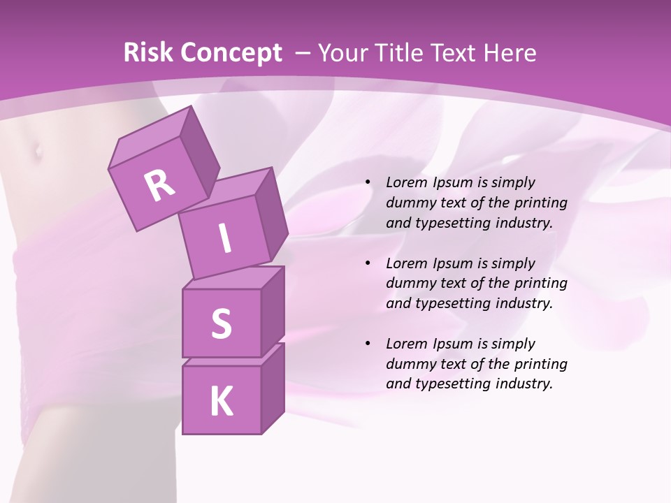 A Woman In A Pink Dress Holding A Flower Powerpoint Presentation PowerPoint Template