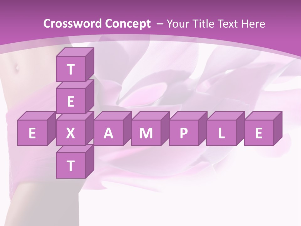 A Woman In A Pink Dress Holding A Flower Powerpoint Presentation PowerPoint Template