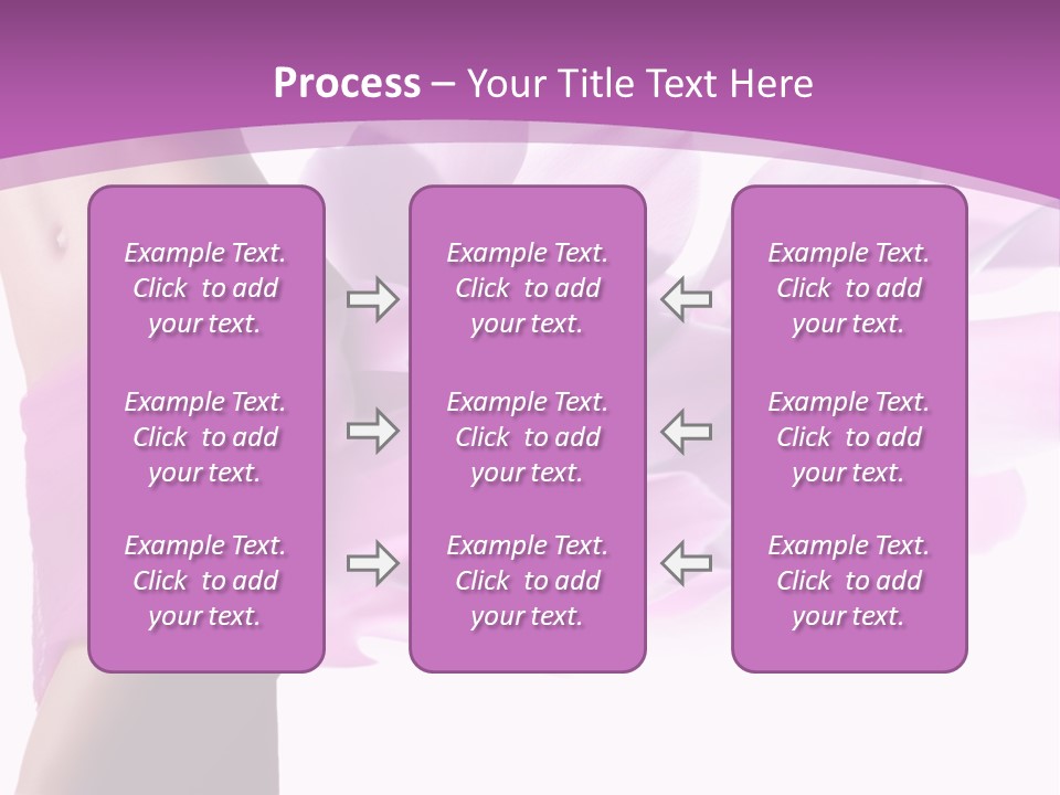 A Woman In A Pink Dress Holding A Flower Powerpoint Presentation PowerPoint Template