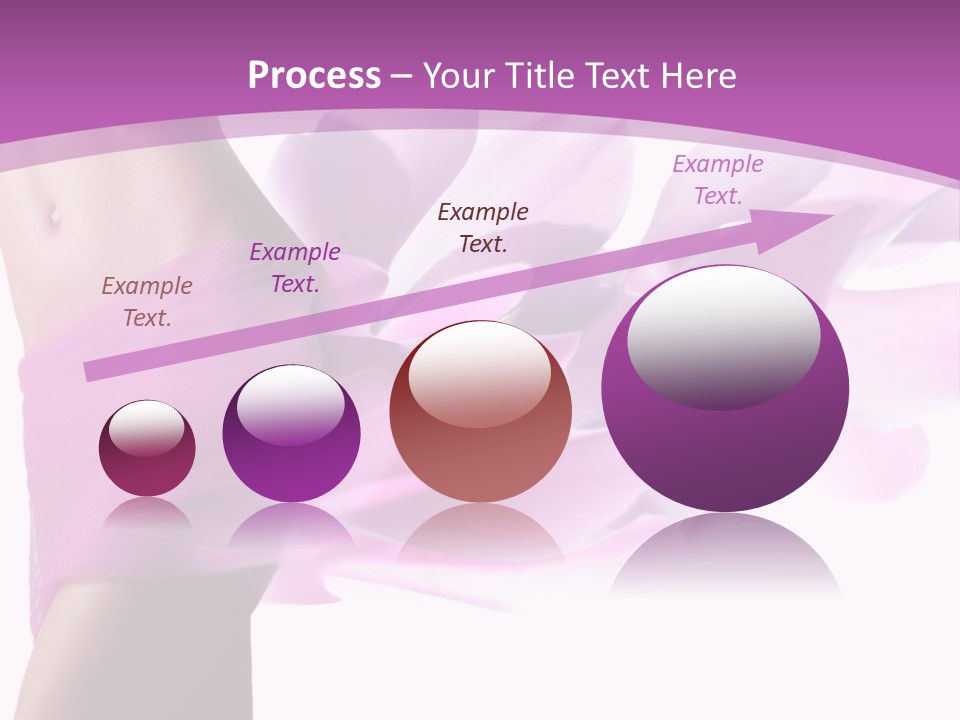 A Woman In A Pink Dress Holding A Flower Powerpoint Presentation PowerPoint Template