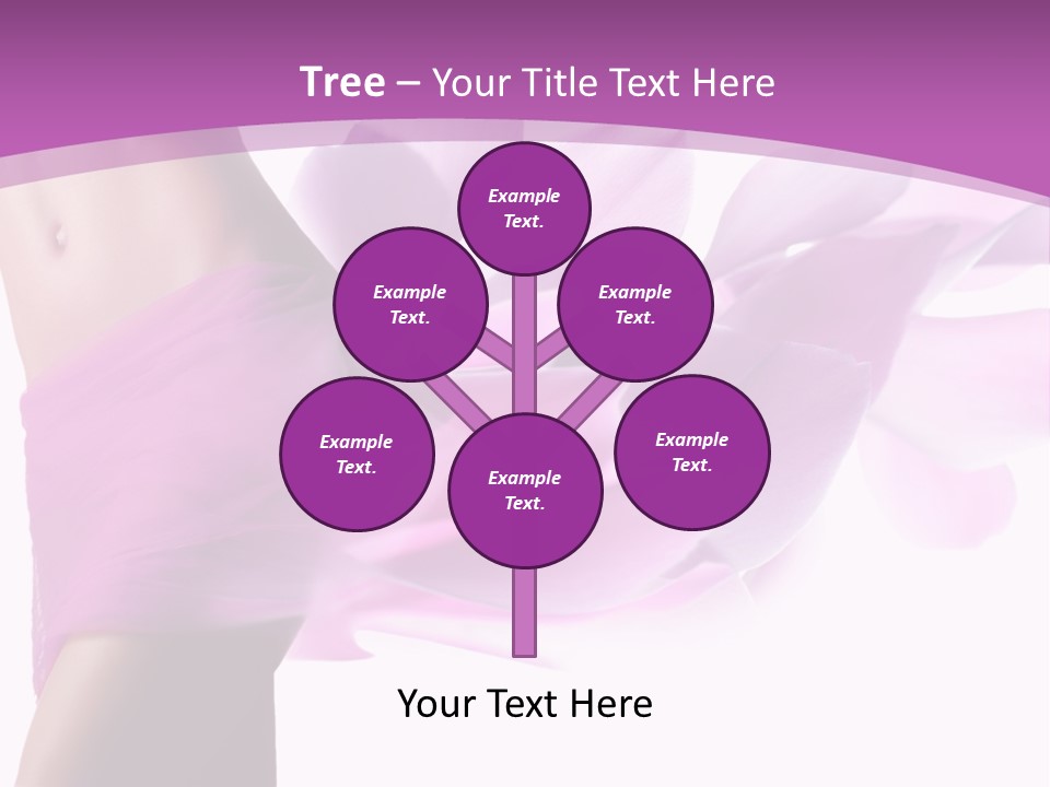 A Woman In A Pink Dress Holding A Flower Powerpoint Presentation PowerPoint Template