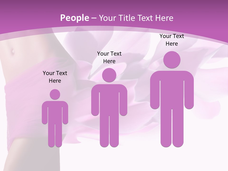 A Woman In A Pink Dress Holding A Flower Powerpoint Presentation PowerPoint Template