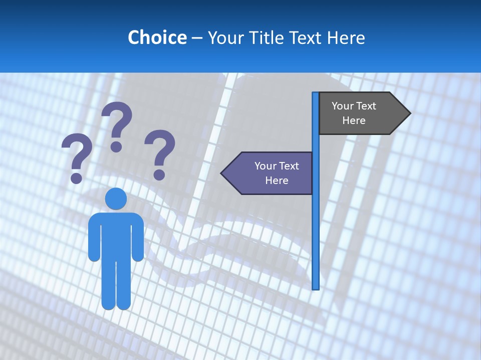 A Computer Screen With A Book On It PowerPoint Template