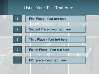 A Collage Of Photos Of A Young Man Jumping In The Air PowerPoint Template