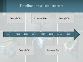 A Collage Of Photos Of A Young Man Jumping In The Air PowerPoint Template