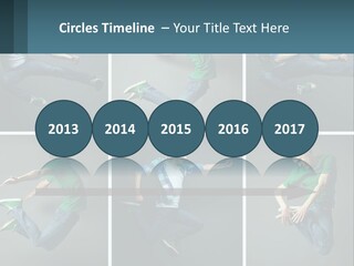 A Collage Of Photos Of A Young Man Jumping In The Air PowerPoint Template