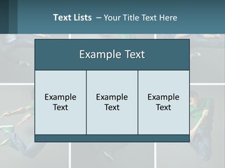 A Collage Of Photos Of A Young Man Jumping In The Air PowerPoint Template
