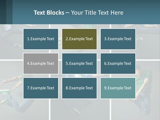 A Collage Of Photos Of A Young Man Jumping In The Air PowerPoint Template