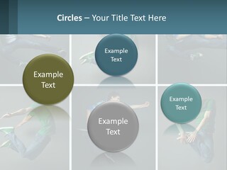 A Collage Of Photos Of A Young Man Jumping In The Air PowerPoint Template