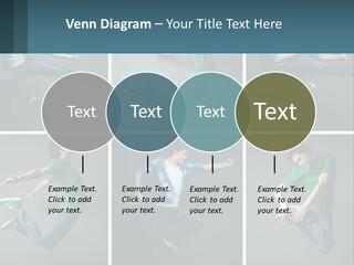 A Collage Of Photos Of A Young Man Jumping In The Air PowerPoint Template