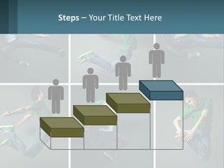 A Collage Of Photos Of A Young Man Jumping In The Air PowerPoint Template